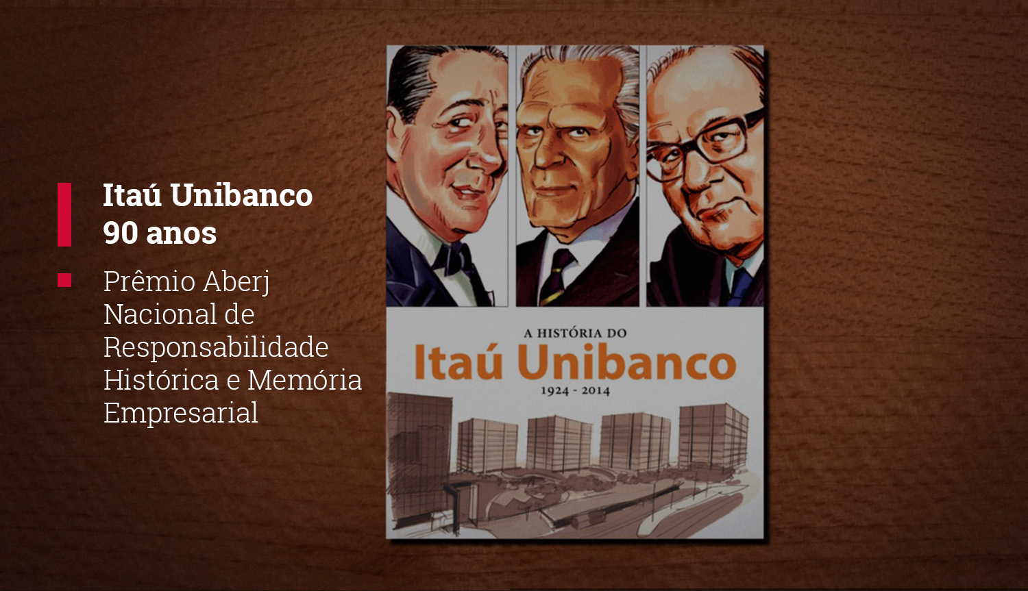 Banner projeto Itaú Unibanco 90 Anos